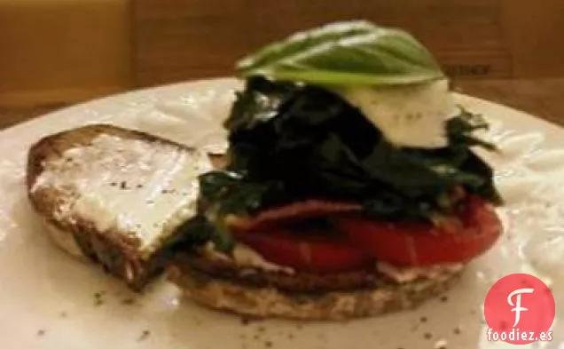 Sándwich Suizo de Acelgas besado en Alemania
