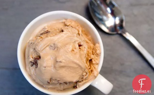 Helado Crujiente de Caramelo de Leche Malteada