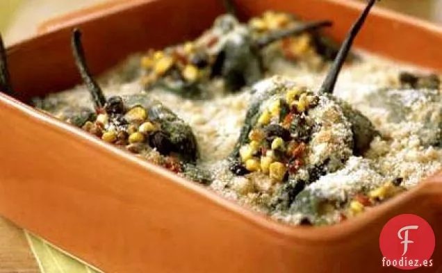 Chiles Rellenos Gratinados