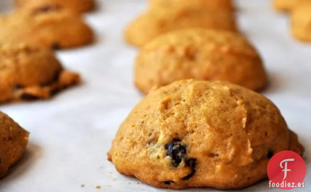 Galletas de Calabaza, Naranja y Arándano