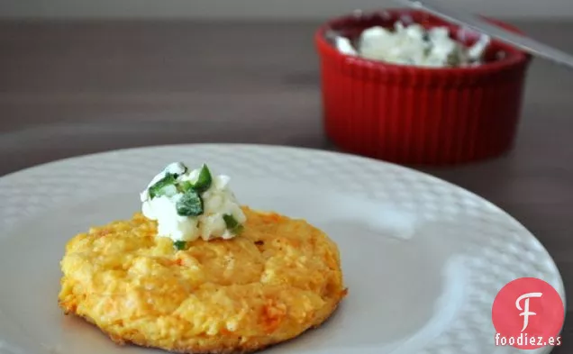 Galletas De Boniato Con Mantequilla De Jalapeño