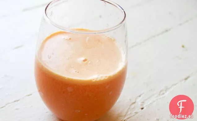 Jugo de Naranja Sanguina con Chirivía de Piña