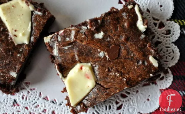 Brownies de Corteza de Menta