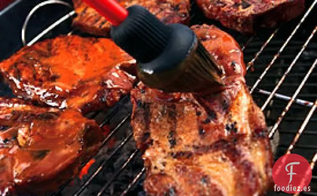 Filetes de Cerdo Ahumados a la Parrilla con