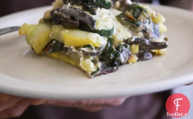 Lasaña De Verduras Con Queso De Anacardo