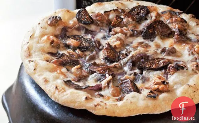 Cocina el Libro: Pizza de Higos, Taleggio y Achicoria