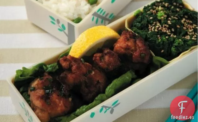 Cocina el libro: Pollo Kara-age, TAMBIÉN CONOCIDO como Pollo Frito Japonés