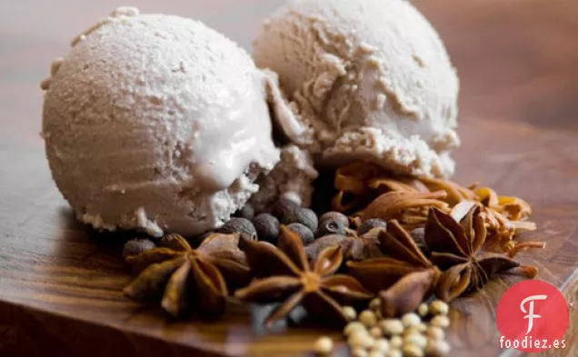 Helado de Vino Caliente