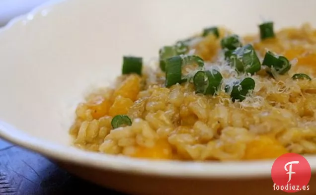 Come Por Ocho Dólares: Risotto de Calabaza y Cebolleta