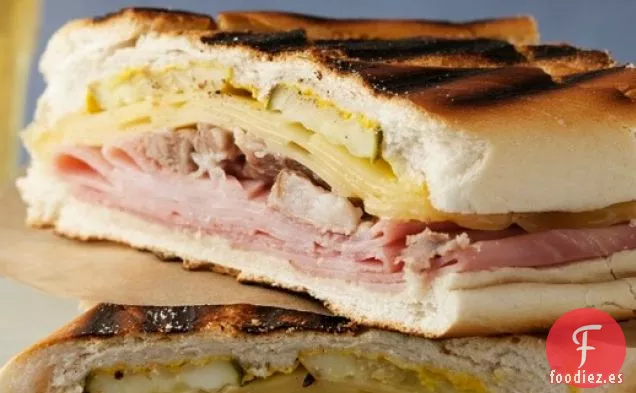 Sandwich Cubano a la Parrilla