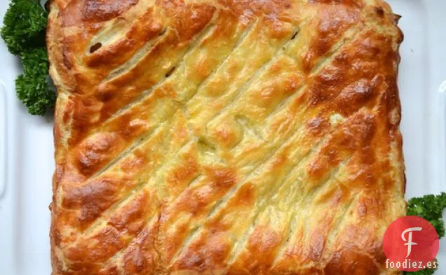 Pastel de Pollo y Puerros