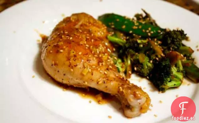 Cena Esta Noche: Pollo Picante con Jengibre y Limón de Jacques Pépin