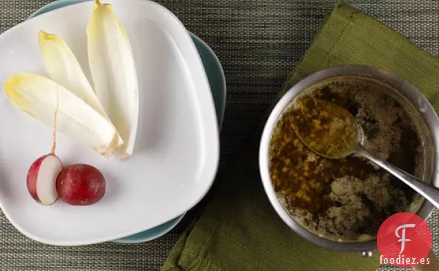 The Crisper Whisperer: Crudités de invierno con Bagna Cauda de Marcella Hazan