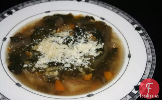 Receta de Sopa de Acelgas de Crockpot