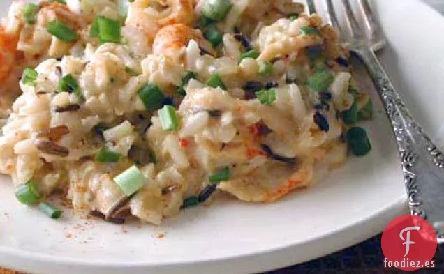 Cazuela de Langostas y Arroz