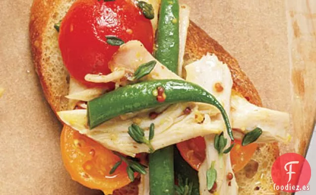 Ensalada de Pollo y Judías Verdes
