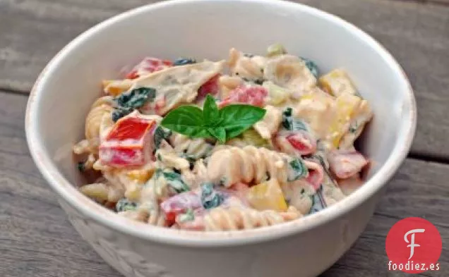 Pasta Cremosa de Verduras de Verano