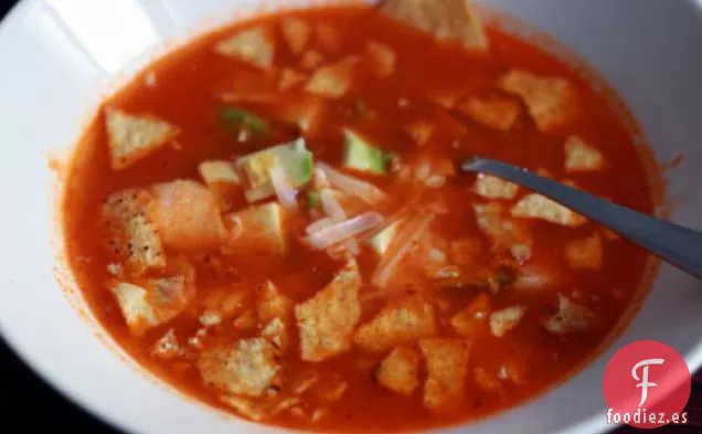 Cena: Sopa De Tortilla