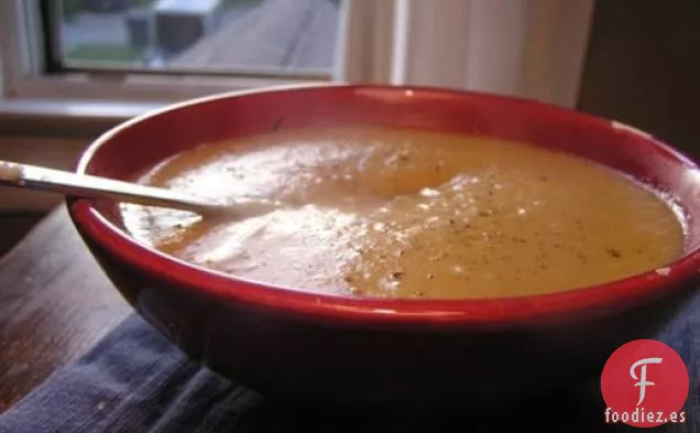 Cena de Esta Noche: Sopa Picante de Papas e Hinojo