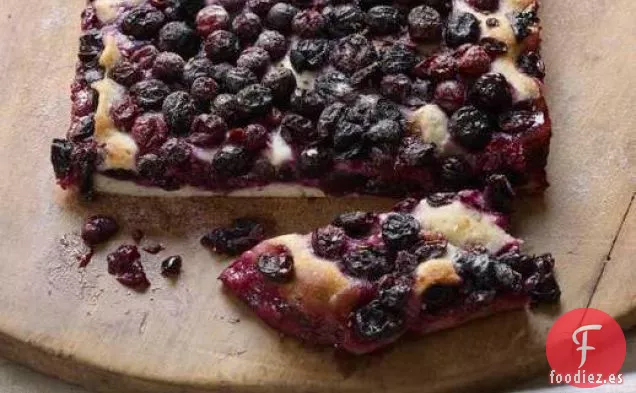 Focaccia de Romero Dulce y Uva