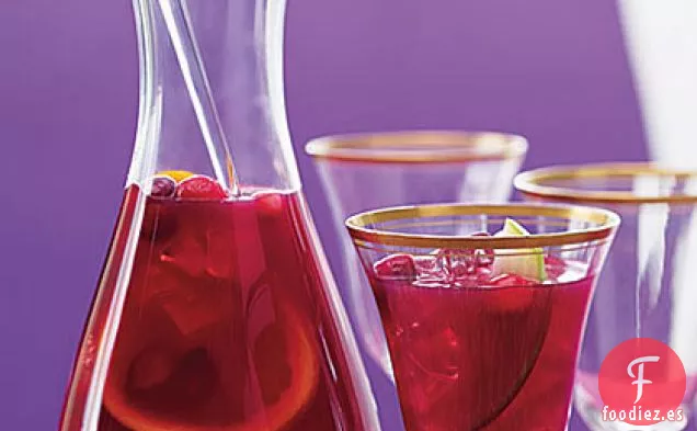 Sangría de Jugo de Arándanos