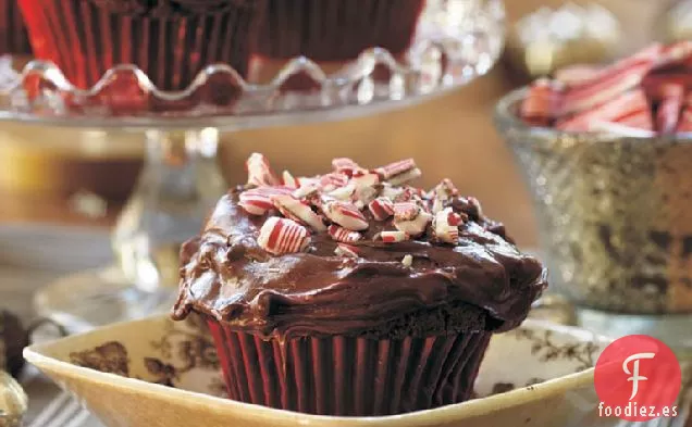 Cupcakes Sorpresa de Chocolate Doble