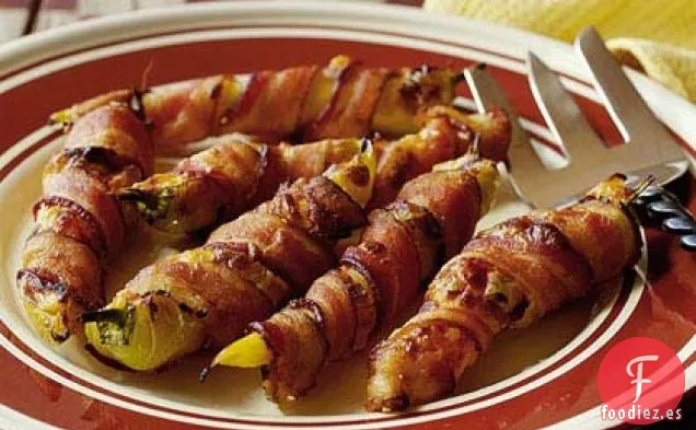 Pimientos Rellenos de Plátano