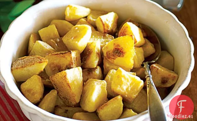 Patatas asadas con Aceite de Oliva Dorado