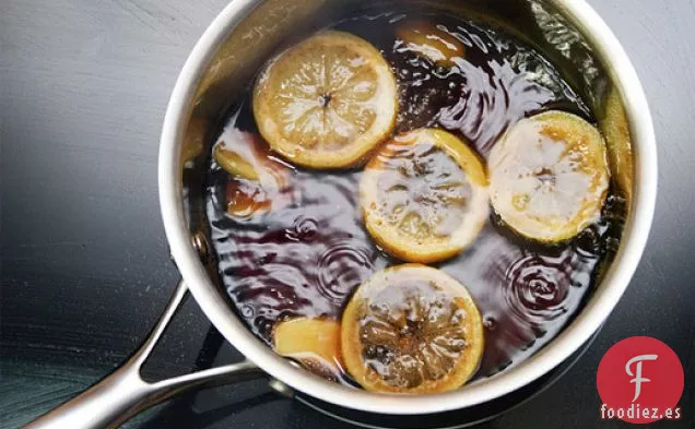 Coca Cola hervida con Jengibre y Limón