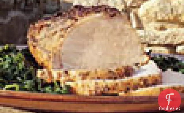 Cerdo Asado con Miel y Verduras