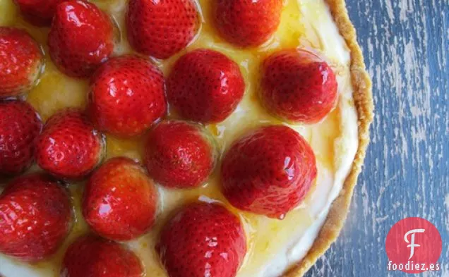 Tarta de Queso de Fresa sin Hornear