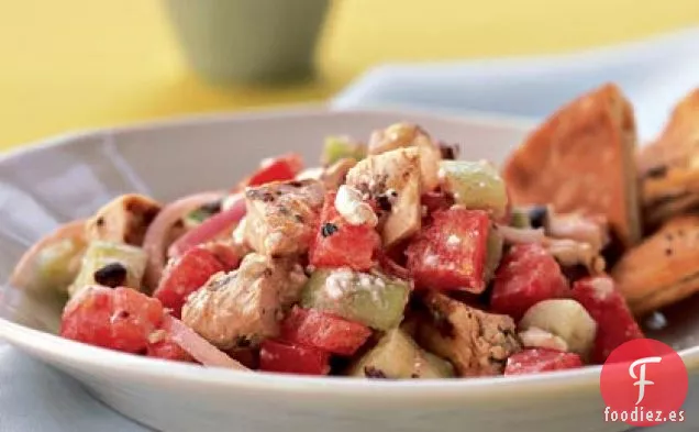 Ensalada Souvlaki de Pollo