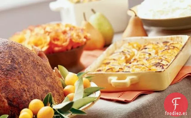 Batatas glaseadas con mermelada y Jengibre