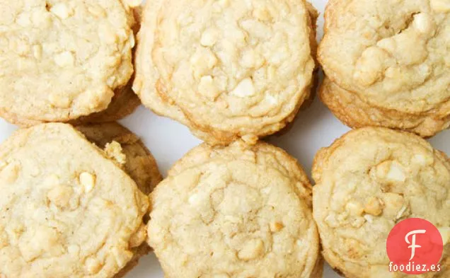 Galletas de Macadamia de Chocolate Blanco