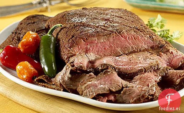 Filete de Flanco Ancho Frotado con Chile