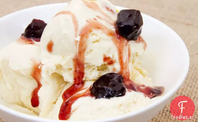 Helado a la antigua (Bourbon y Naranja)