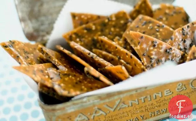 Quebradizo de Sésamo Blanco y Negro