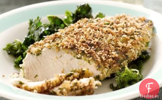 Pollo a Sésamo de Lorraine Wallace