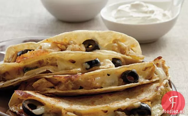 Quesadillas de Pollo y Oliva