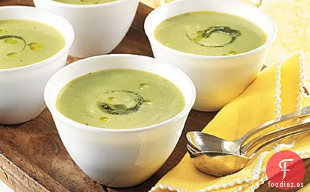 Sopa de Guisantes al Pesto Refrigerada
