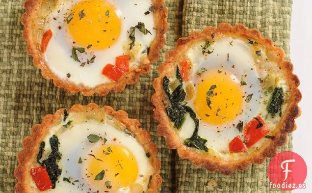 Tartas de Huevo Saladas