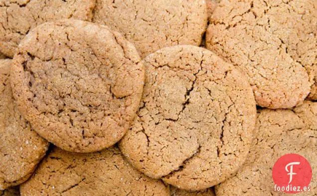 Galletas de Jengibre Grandes y Suaves