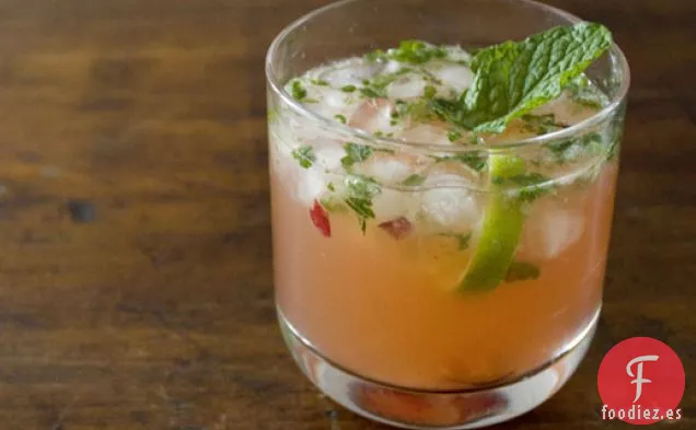 Beber en Temporada: Mojito de Arándanos