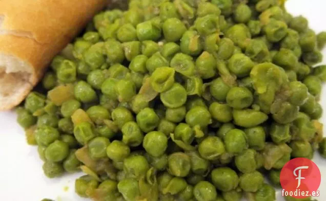 El Ingrediente Secreto (Cúrcuma): Guisantes Amarillos de Mamá y Cebollas