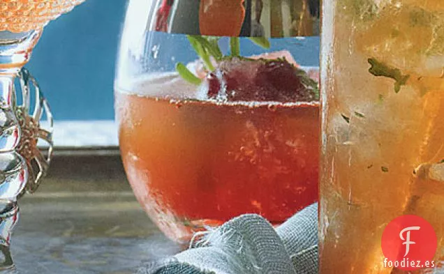Cran-Bourbon y Naranja