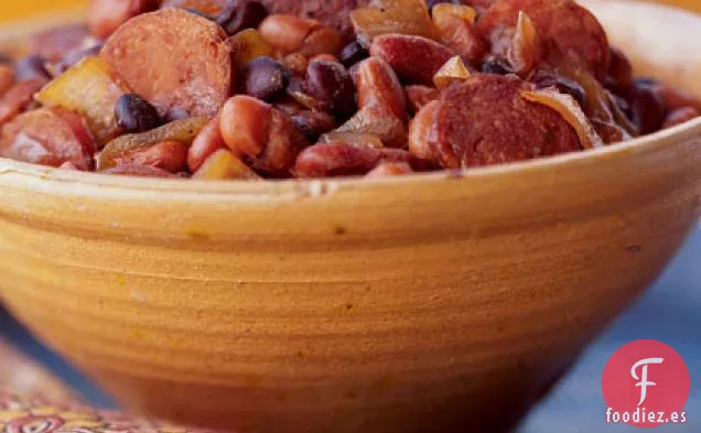 Frijoles Horneados de Chipotle Ardientes