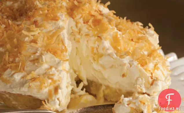 Pastel de Crema de Coco