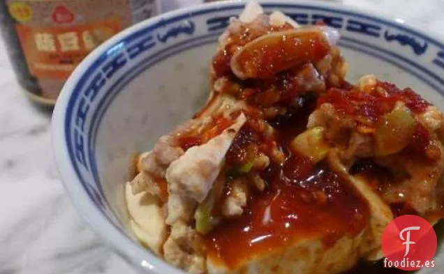 Cocina el Libro: Pavo con Frijoles Negros Picantes en Albóndigas de Tofu
