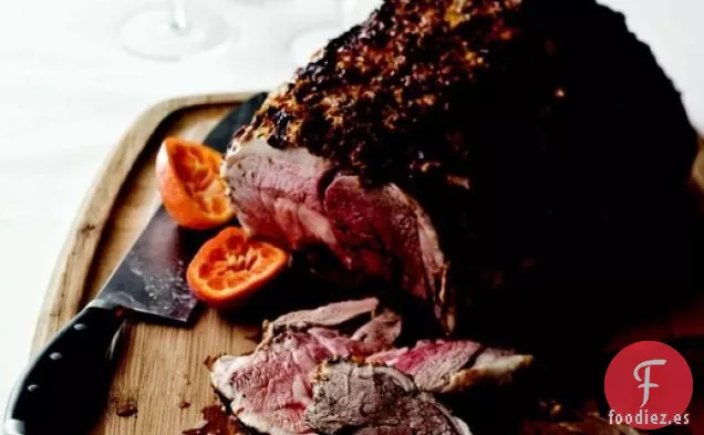 Pierna de Cordero en Corteza de Clementina