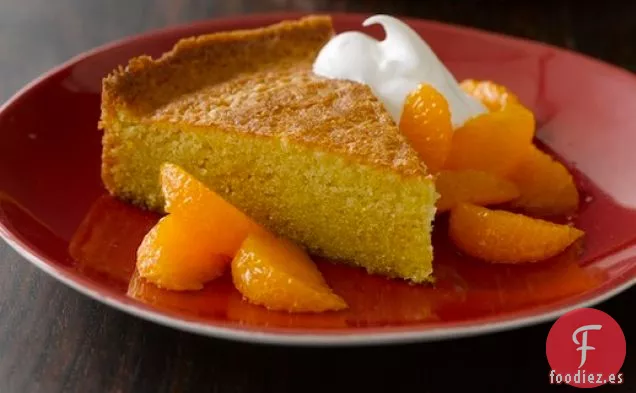 Pastel de Aceite de Oliva con Aroma a Naranja